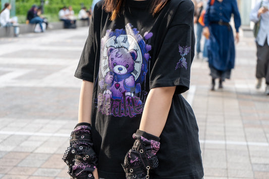 ハート・ベア パープル