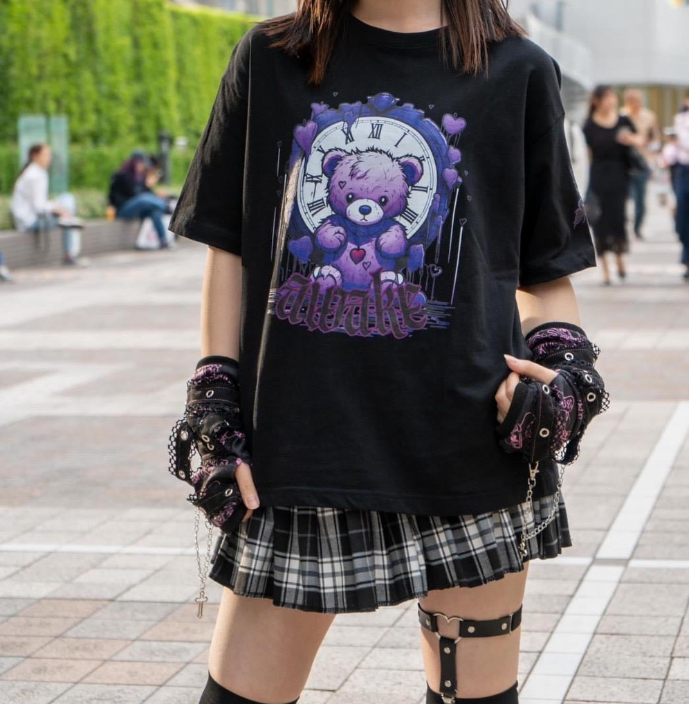 ハート・ベア パープル