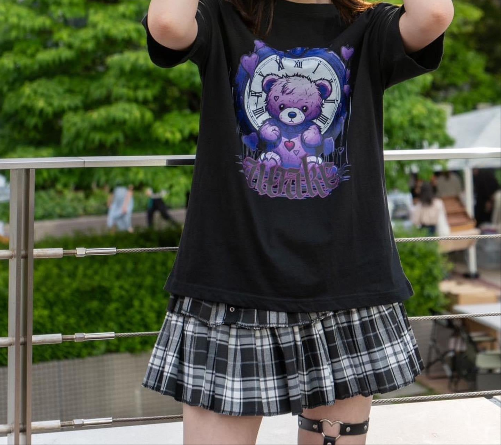 ハート・ベア パープル