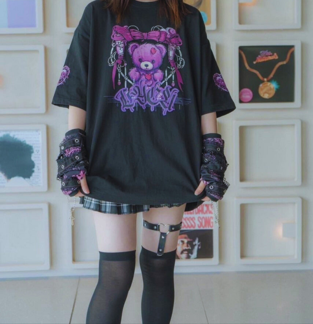 ハート・ベア ピンク