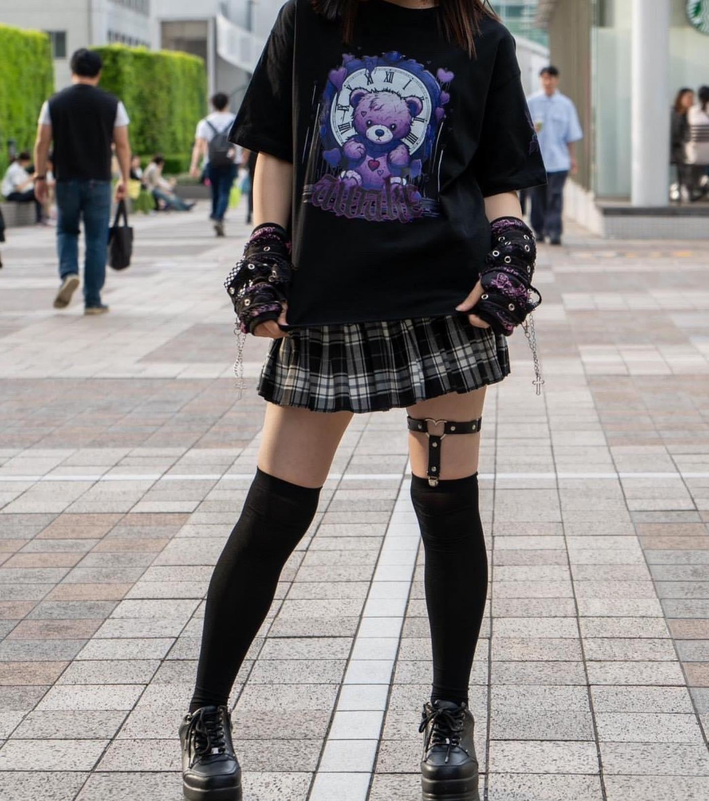 ハート・ベア パープル